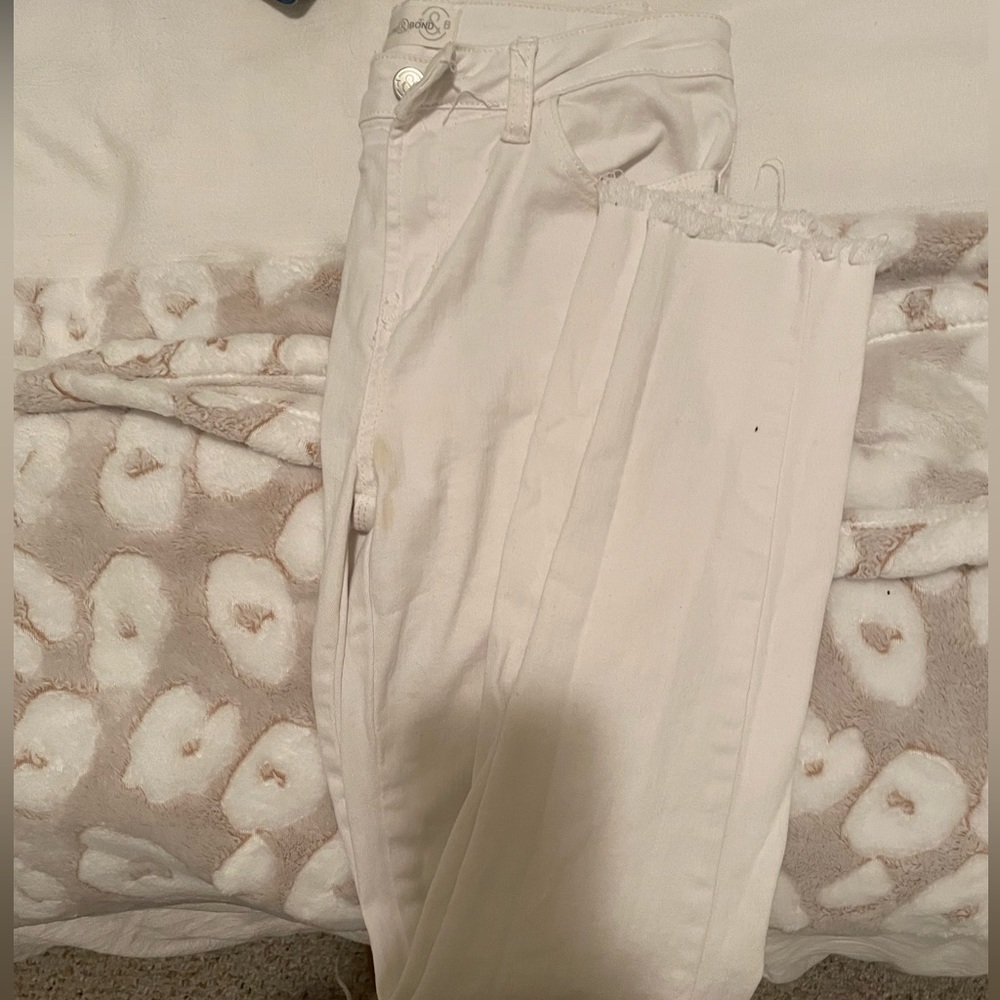 Treasure&bond white skinny jeans size 16 but look bigget